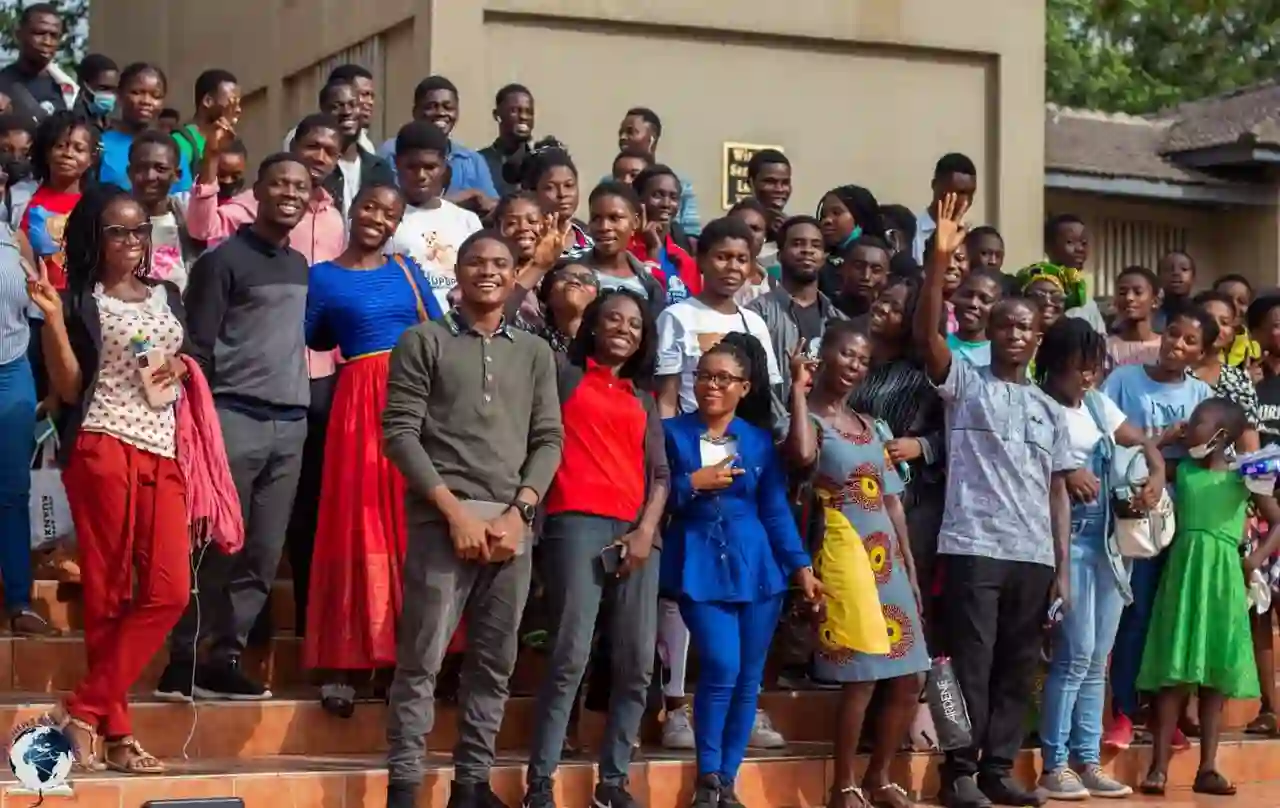 Youth group gathering